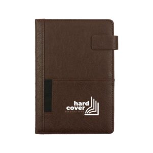 Dorniel A5 PU Notebook with Front Pocket & Magnetic Flap
